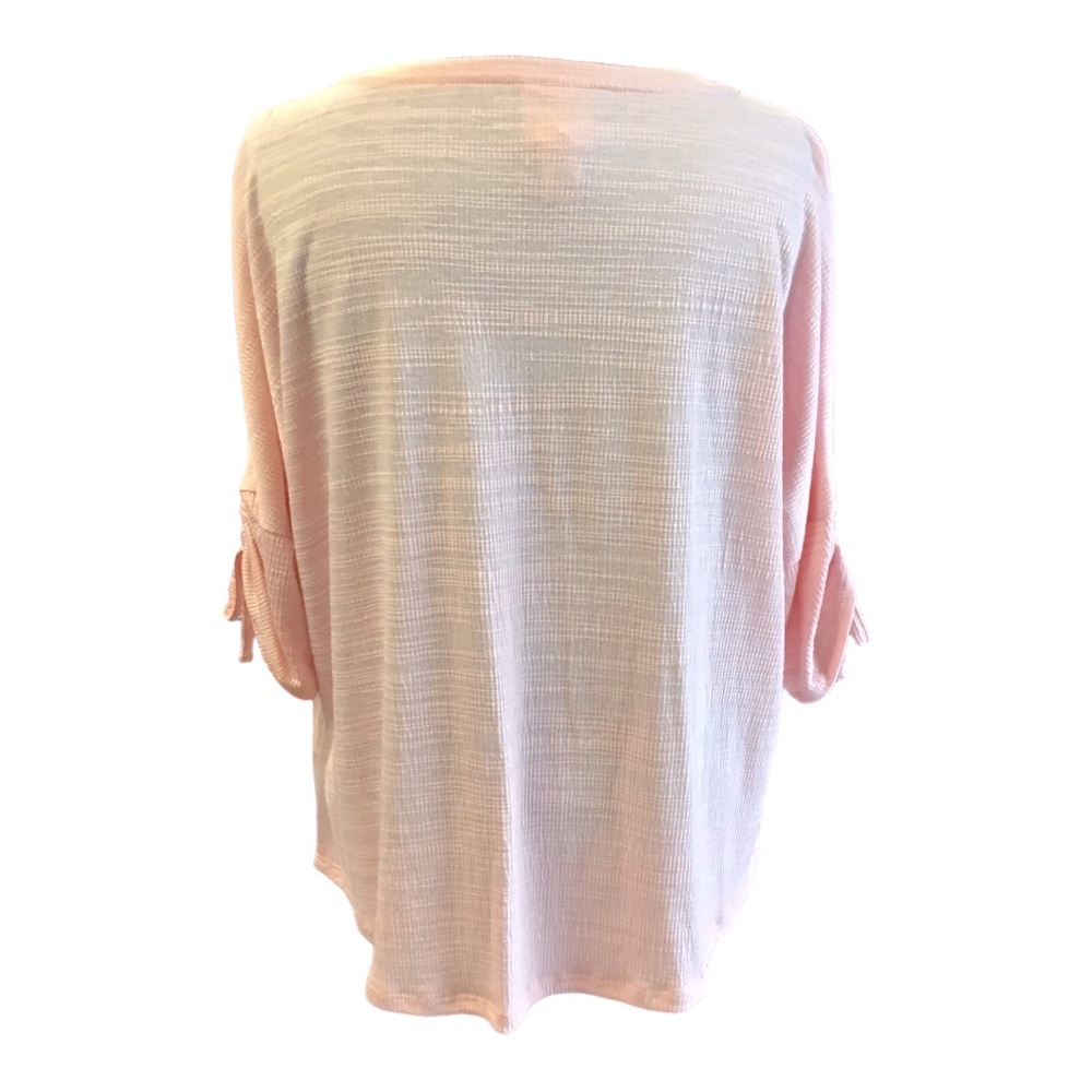 Ruby Rd Light Pink Top - Picture 2 of 6